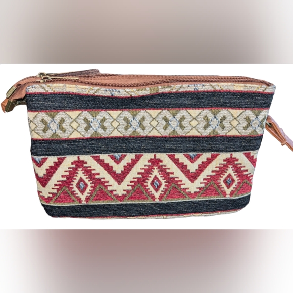 Canyon Sky Aztec Purse & Watch Set ✨ Southwest Boho Crossbody Bag (w/o Battery) - Picture 4 of 7